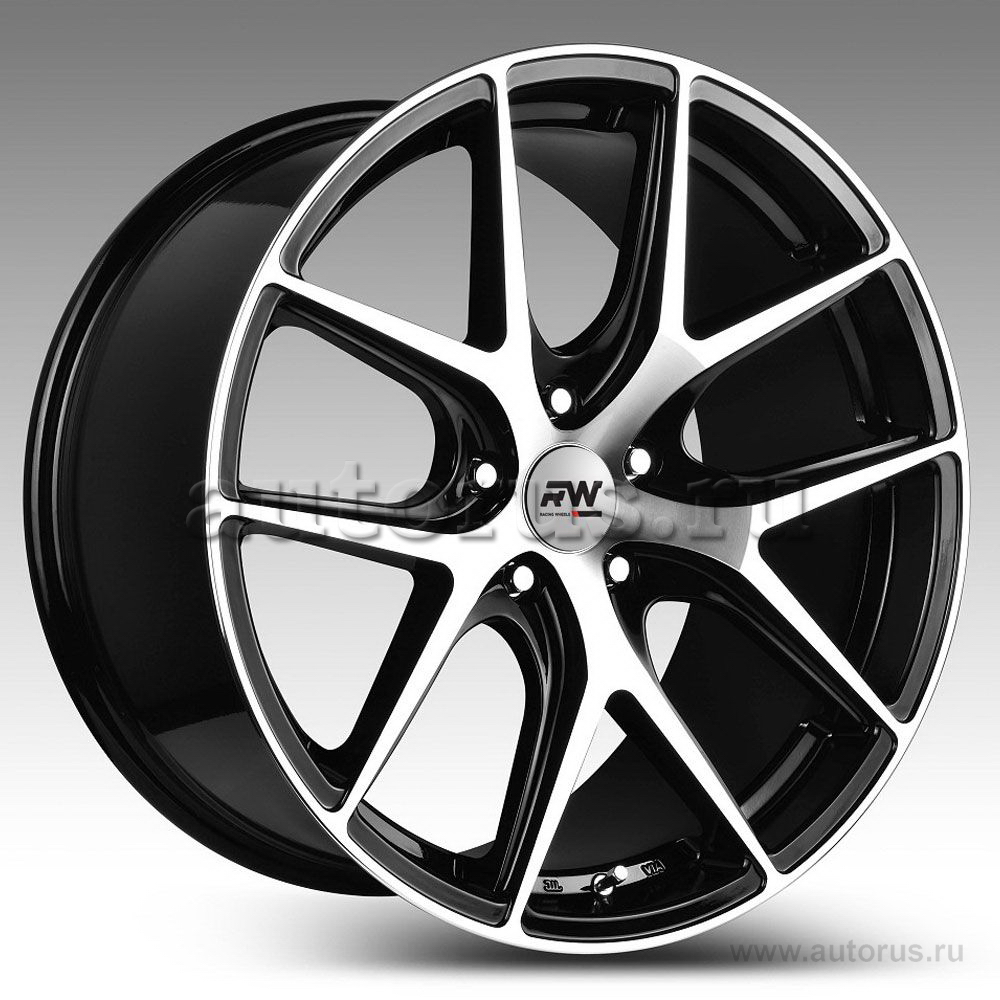 Диск литой R19 8.5J 5x112/66.6 ET45 RACING WHEELS H-762 DB F/P 87540537186